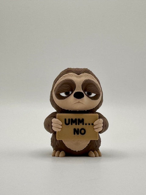 Ummm No — The Almost-Maybe Sloth Desk Figurine | BranchOut