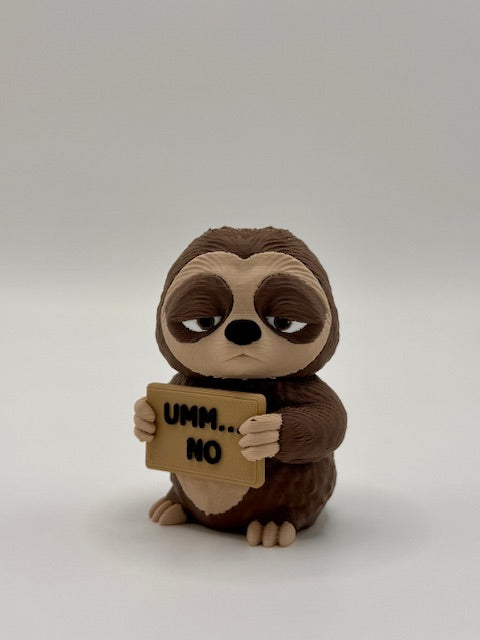 Ummm No — The Almost-Maybe Sloth Desk Figurine | BranchOut