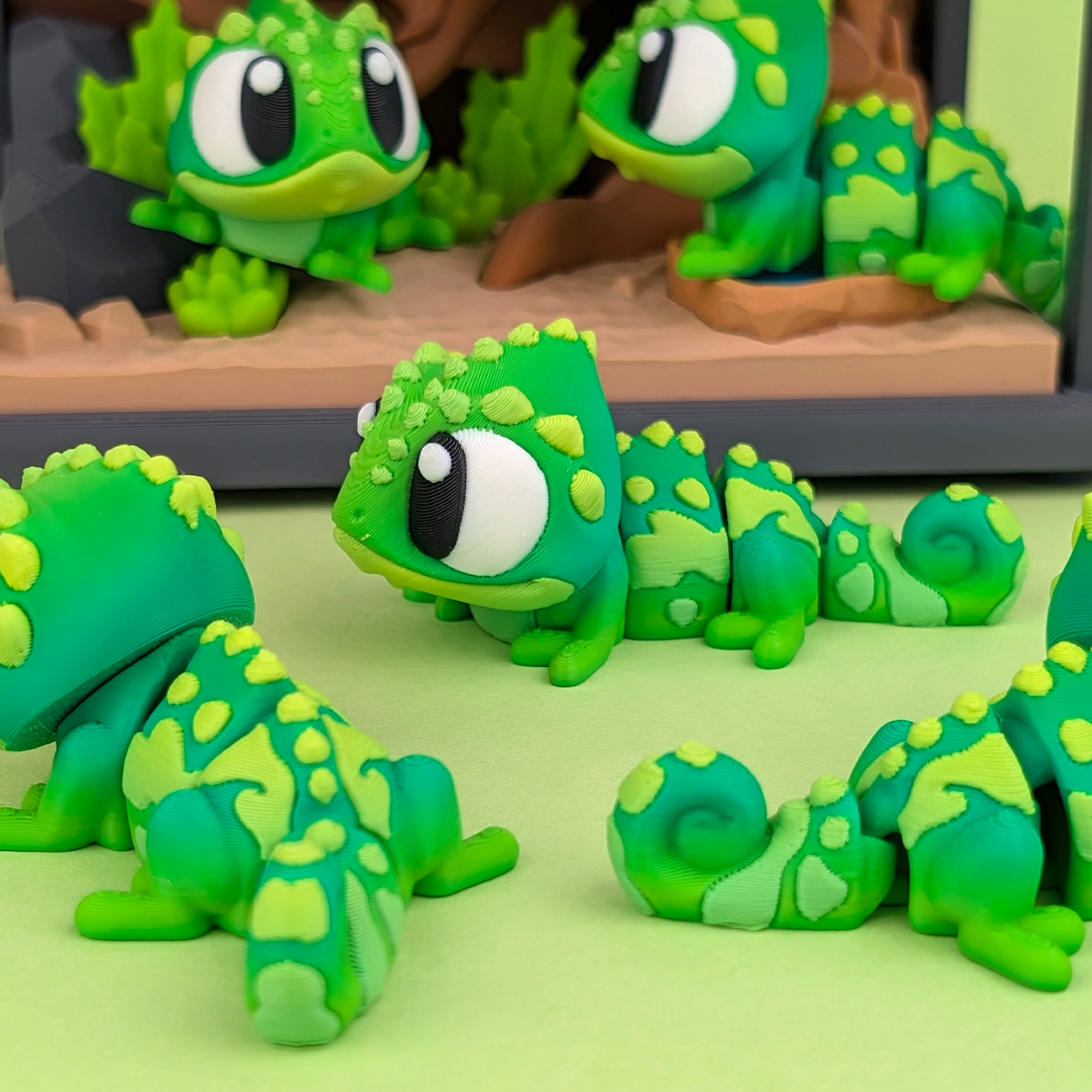 Hue-bert the Chameleon